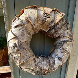 🌸4/$20🌸 Rustic Bark Look Holiday Themed Wreath